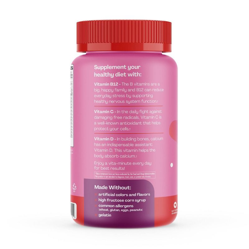 slide 2 of 8, Hello Bello Organic Women's Multivitamin Vegan Gummies - 60ct, 60 ct