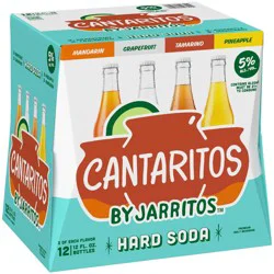 Cantaritos Hard Soda Variety Pack - 12pk/12 fl oz Bottles