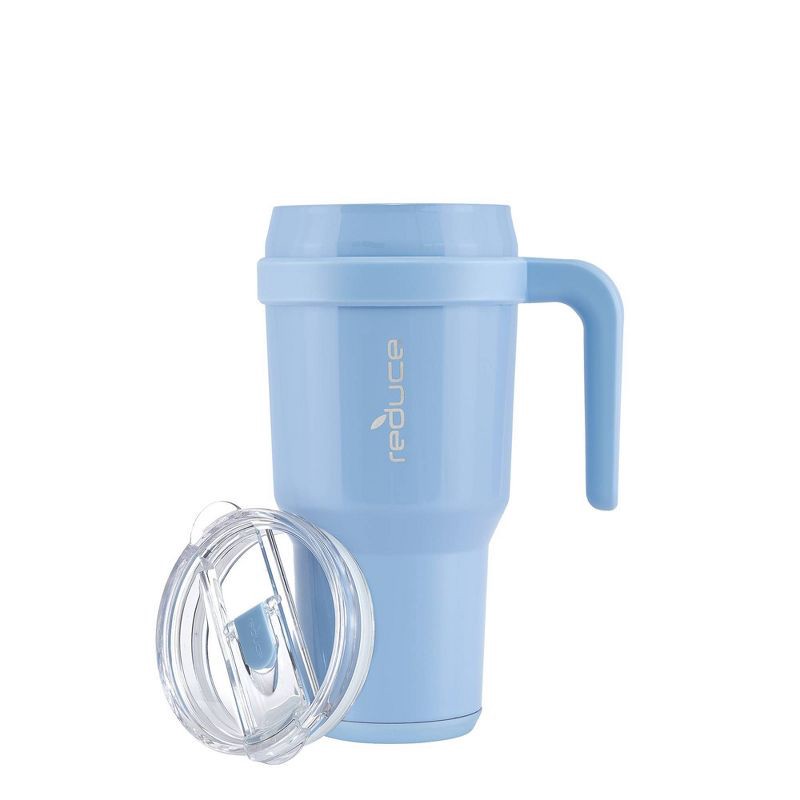 slide 3 of 12, Reduce 40oz Cold1 Vacuum Insulated Stainless Steel Straw Tumbler Mug Glacier: BPA-Free, Dishwasher-Safe, Portable Drinkware, 40 oz