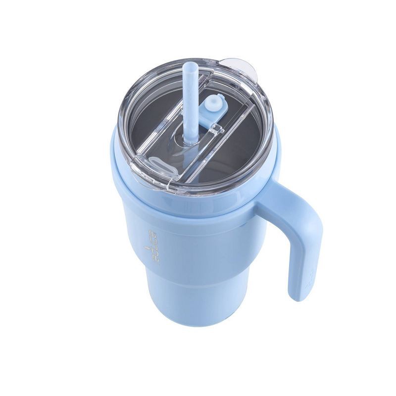 slide 4 of 12, Reduce 40oz Cold1 Vacuum Insulated Stainless Steel Straw Tumbler Mug Glacier: BPA-Free, Dishwasher-Safe, Portable Drinkware, 40 oz