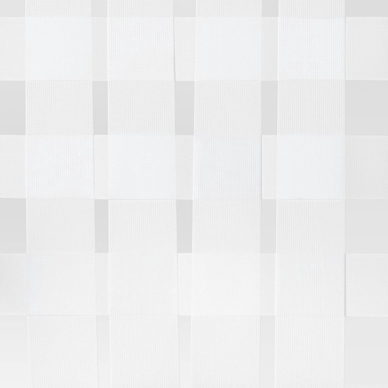 slide 7 of 7, Webstrap Outdoor Portable Beach Chair White - Room Essentials™: Foldable, Weather-Resistant, Steel Frame, 1 ct