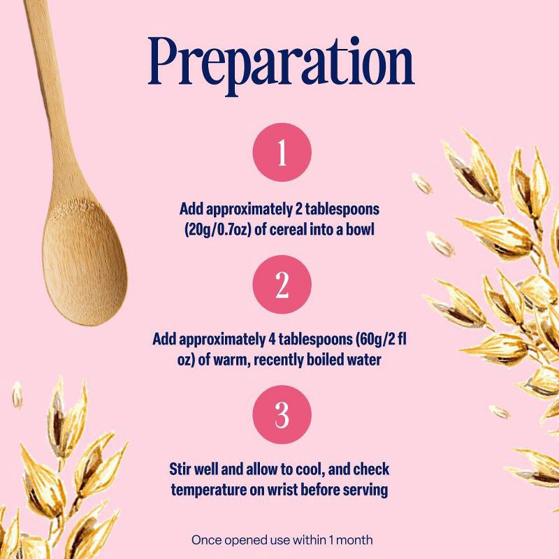 slide 4 of 8, Kendamil Baby Cereal Creamy Oatmeal - 8oz, 8 oz