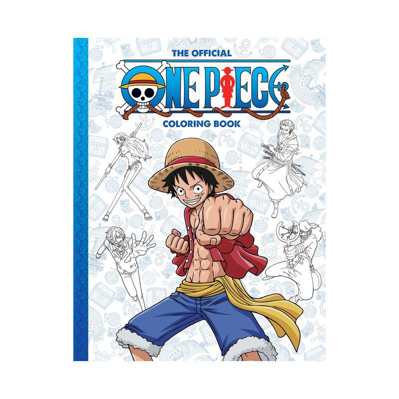slide 1 of 1, One Piece: The Official Coloring Book - by Scholastic (Paperback), 1 ct