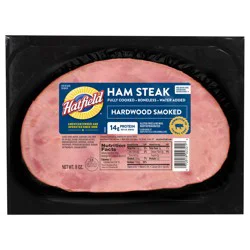 Hatfield Boneless Hardwood Smoked Ham Steak 8 oz