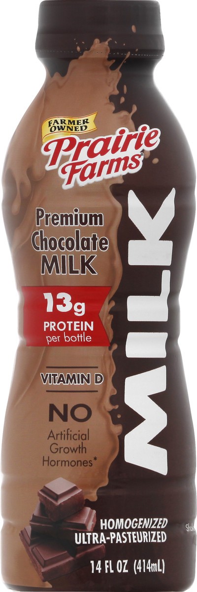 slide 6 of 7, Prairie Farms Premium Chocolate Milk 14 oz, 14 oz