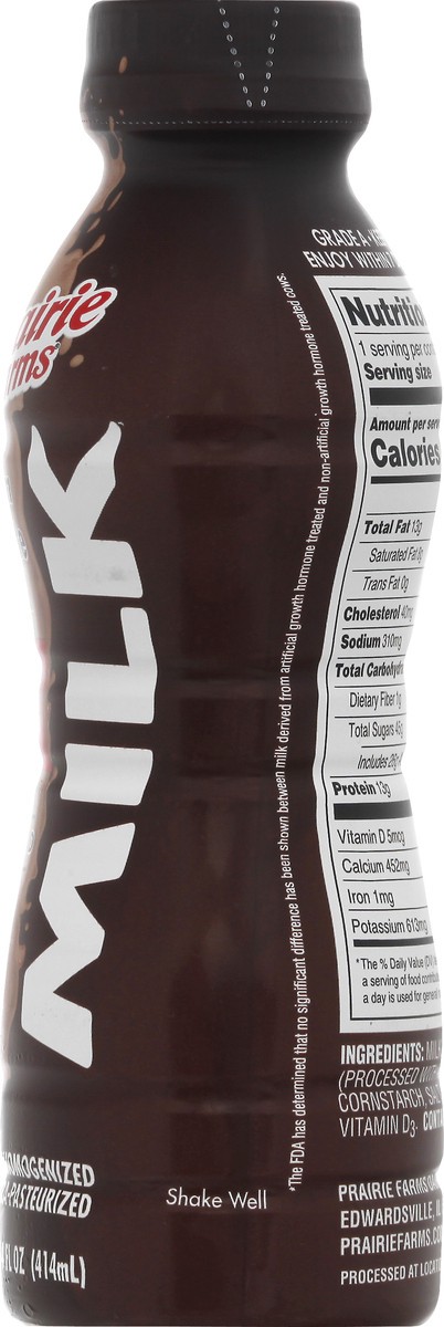 slide 5 of 7, Prairie Farms Premium Chocolate Milk 14 oz, 14 oz