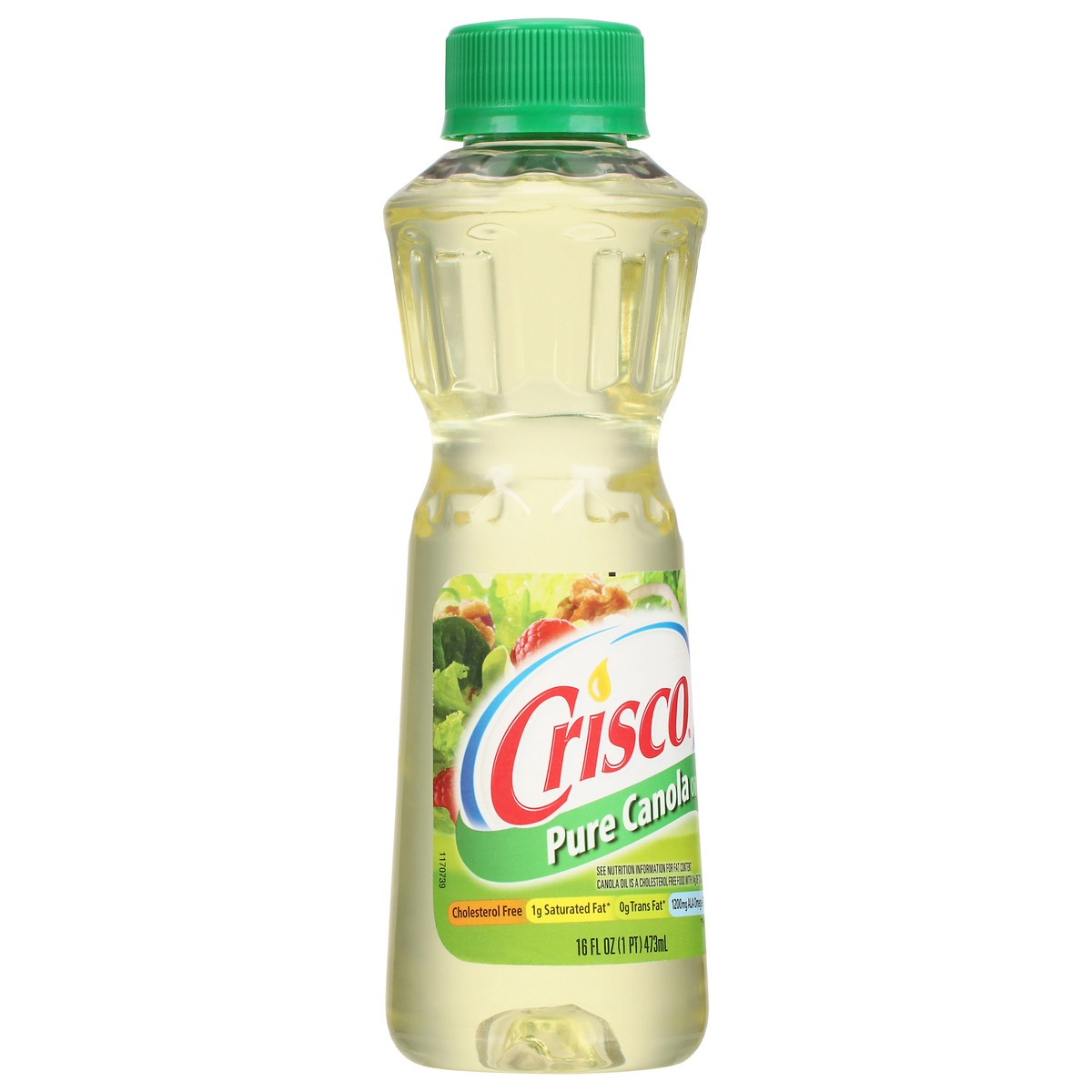 slide 12 of 13, Crisco Pure Canola Oil, 16 oz