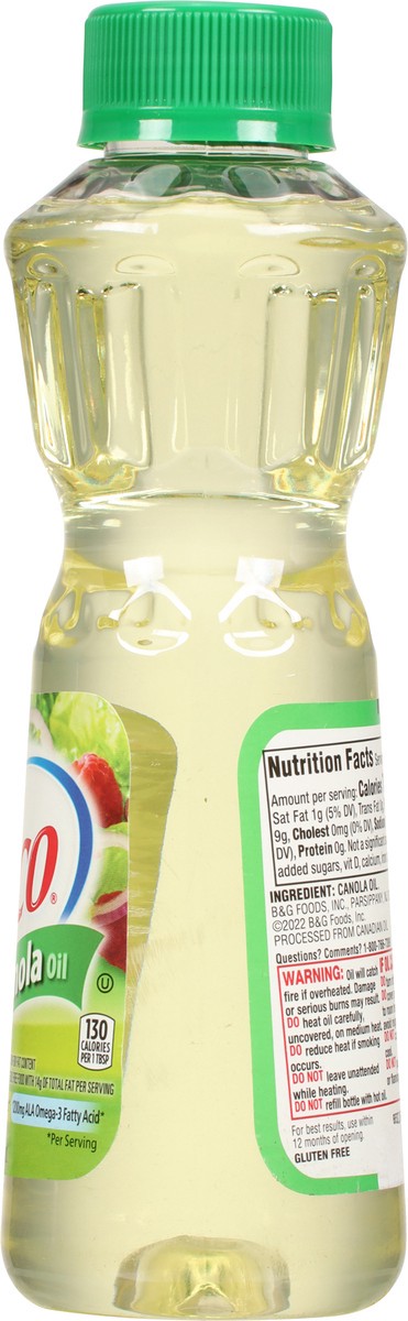 slide 6 of 13, Crisco Pure Canola Oil, 16 oz
