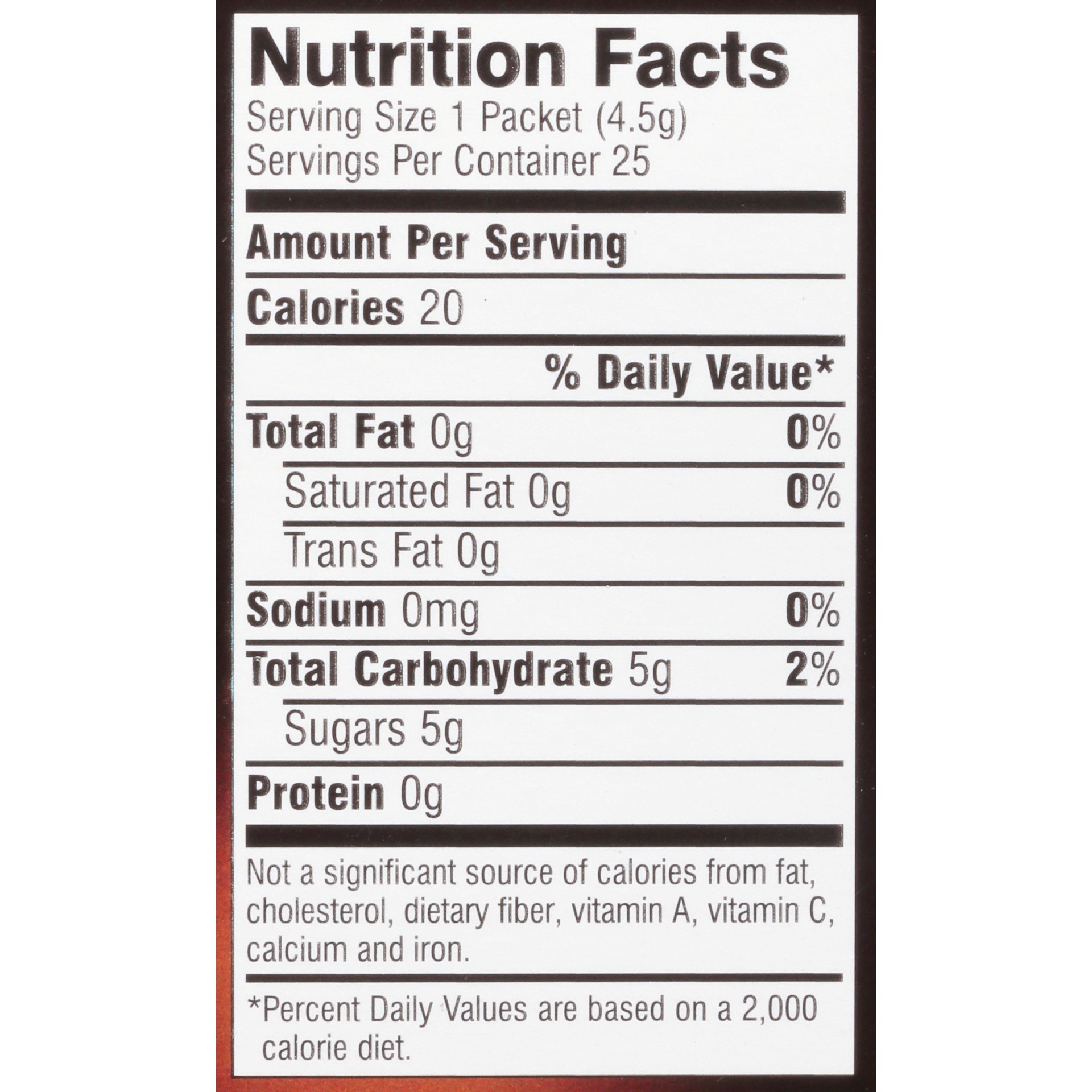 slide 2 of 8, Sugar in the Raw Turbinado Cane Sugar, Packets, 25 ct