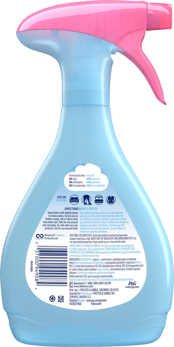 slide 3 of 6, Febreze Fabric Refresher with Downy Scent, April Fresh, 16.9 fl oz, 1 ct