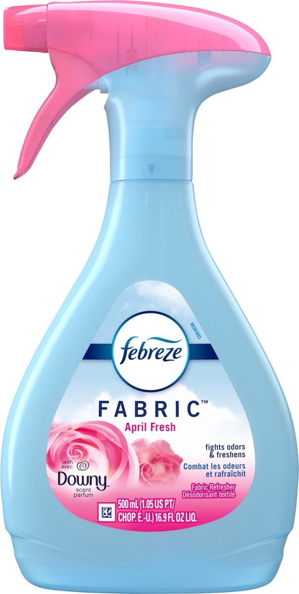 slide 6 of 6, Febreze Fabric Refresher with Downy Scent, April Fresh, 16.9 fl oz, 1 ct