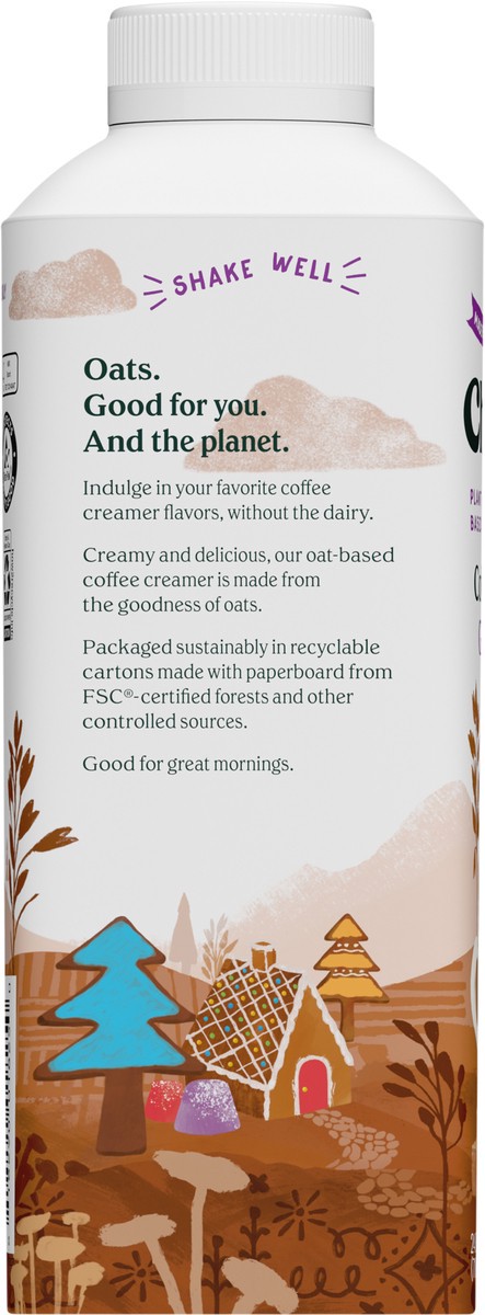 slide 3 of 9, Chobani Gingerbread Oat Coffee Creamer - 24 fl oz, 24 fl oz