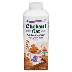 Chobani Gingerbread Oat Coffee Creamer - 24 fl oz
