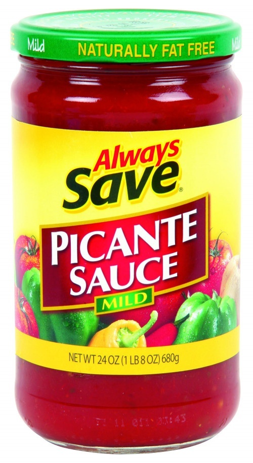 slide 1 of 1, Always Save Mild Picante Sauce, 24 oz