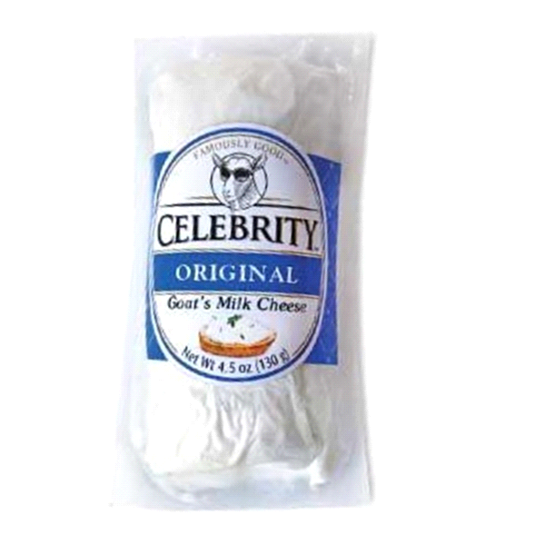 slide 1 of 1, Celebrity Original Goat Cheese, 4.5 oz