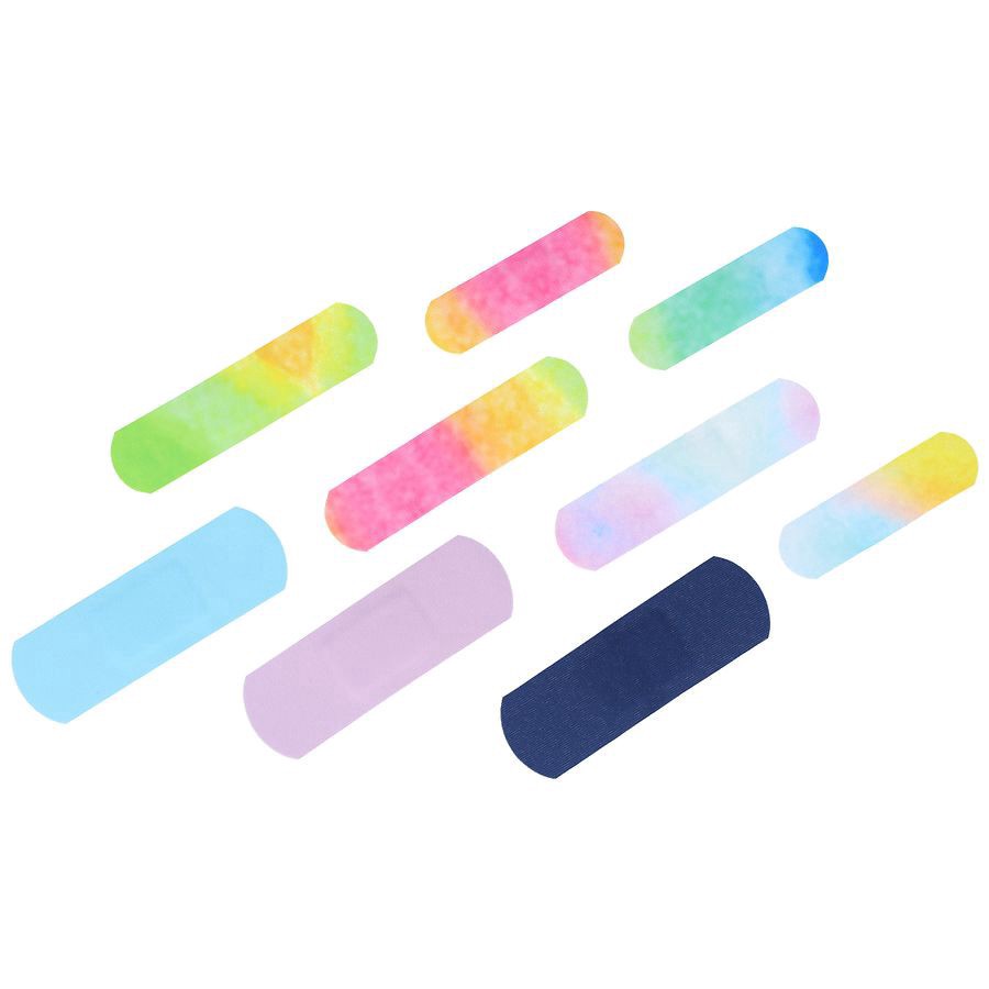 slide 4 of 5, Walgreens Flexible Fabric Decorated Bandages Assorted, 102 ct