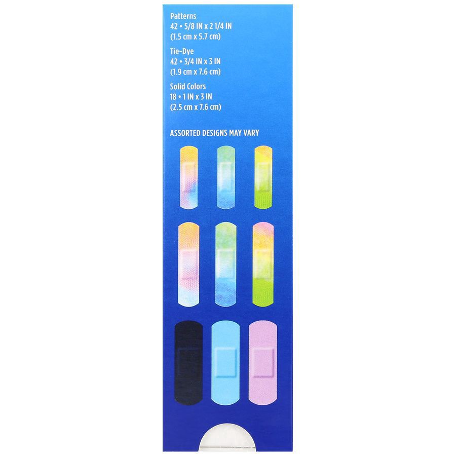 slide 2 of 5, Walgreens Flexible Fabric Decorated Bandages Assorted, 102 ct