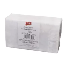 GFS Whtie Dinner Napkins