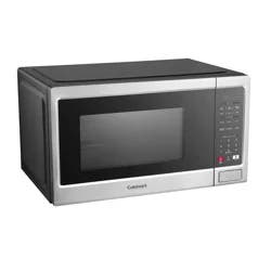 Cuisinart 1.1 cu ft Microwave Oven: Countertop, 1000W, 11 Power Levels, Digital Display, Child Lock, Black