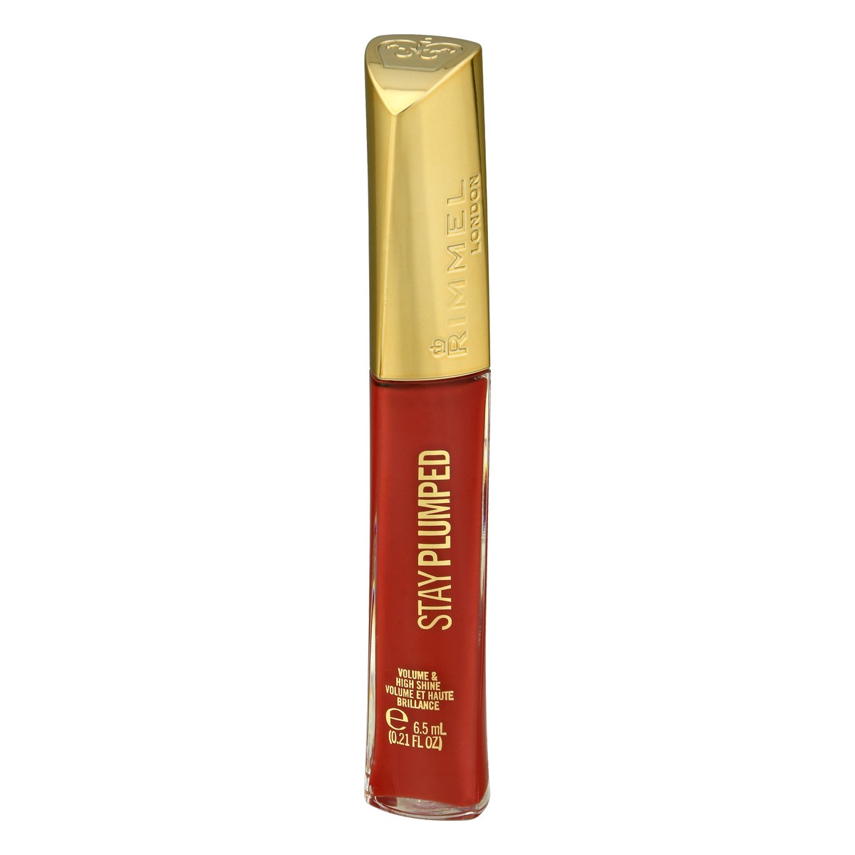 slide 1 of 11, Rimmel London Stay Plumped Saucy 500 Lip Gloss 6.5 ml, 0.8 oz