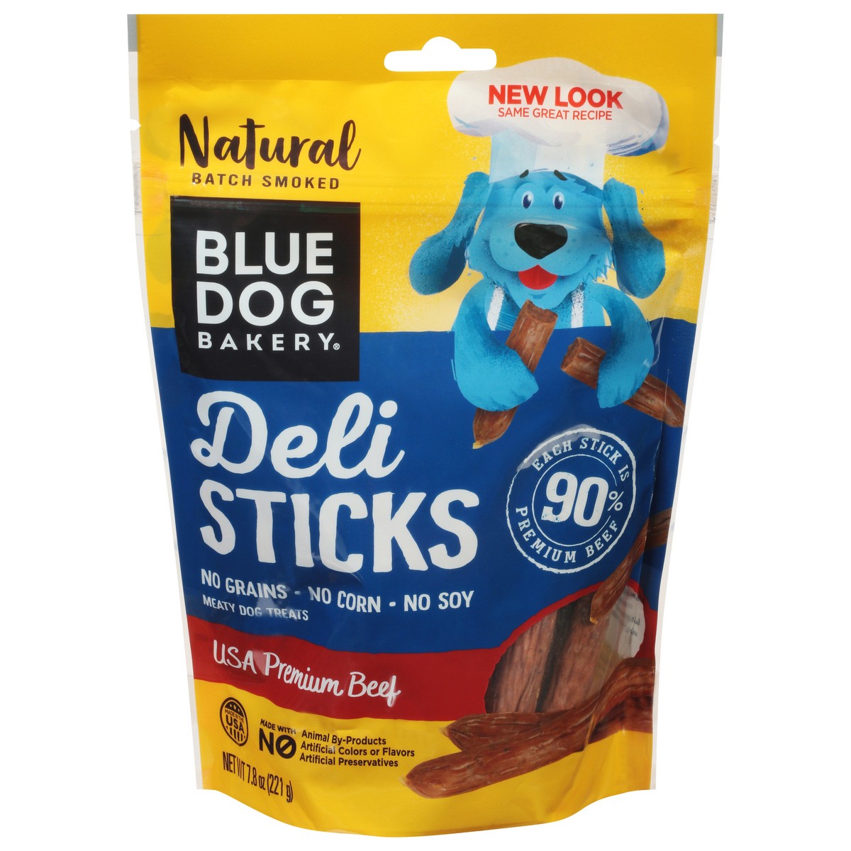 slide 13 of 14, Blue Dog Bakery Deli Sticks Premium Beef Dog Treats 7.8 oz, 7.8 oz