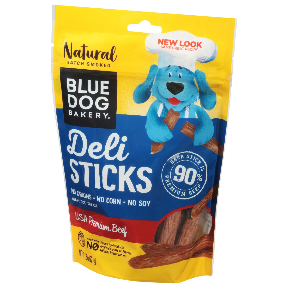 slide 14 of 14, Blue Dog Bakery Deli Sticks Premium Beef Dog Treats 7.8 oz, 7.8 oz