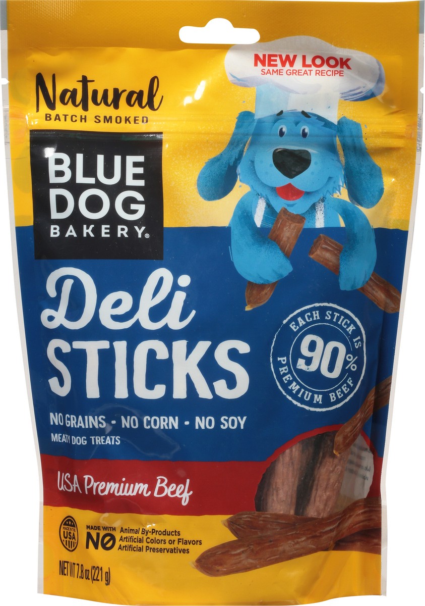 slide 5 of 14, Blue Dog Bakery Deli Sticks Premium Beef Dog Treats 7.8 oz, 7.8 oz