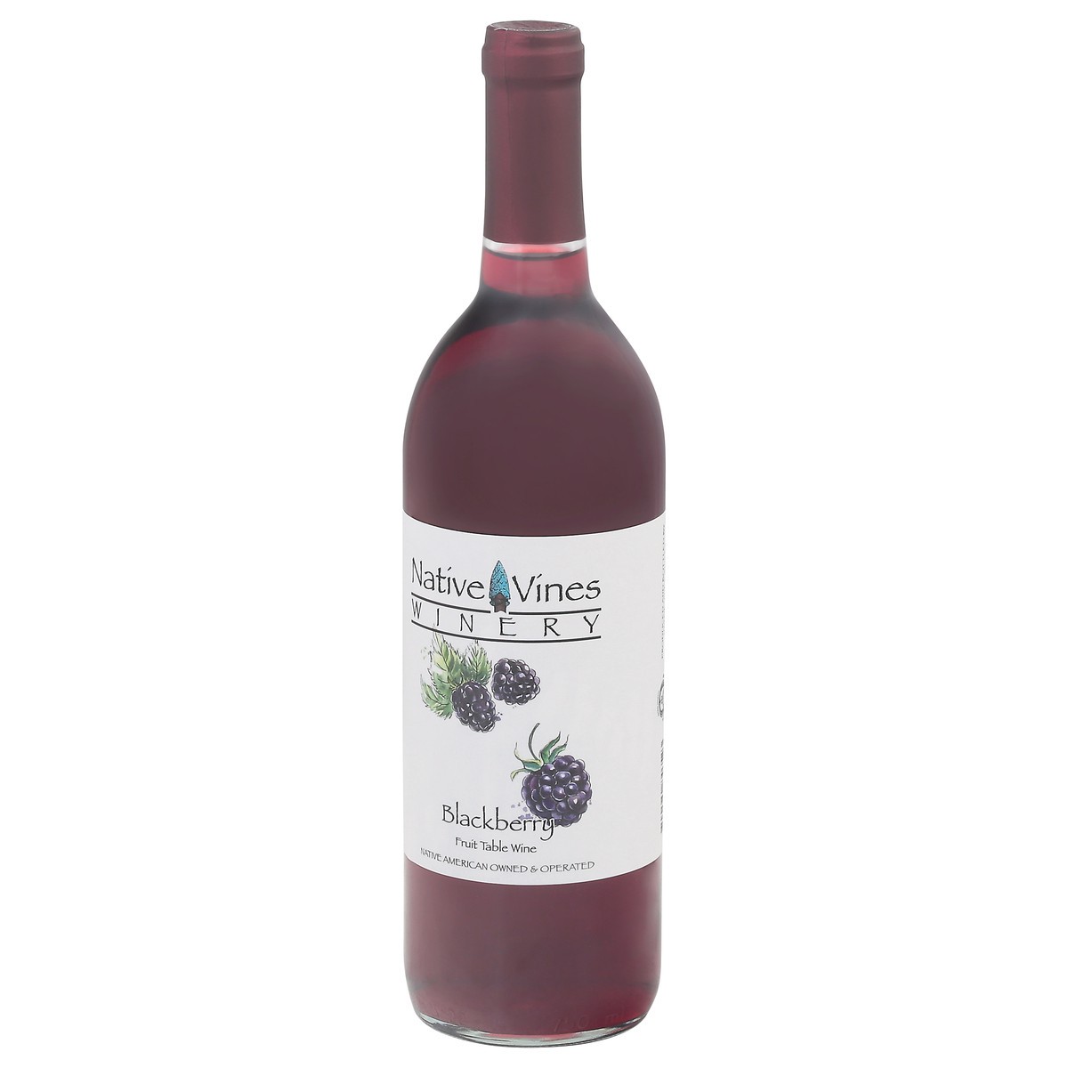 slide 5 of 11, Native Vines Winery Blackberry Fruit Table Wine 750 ml, 750 ml