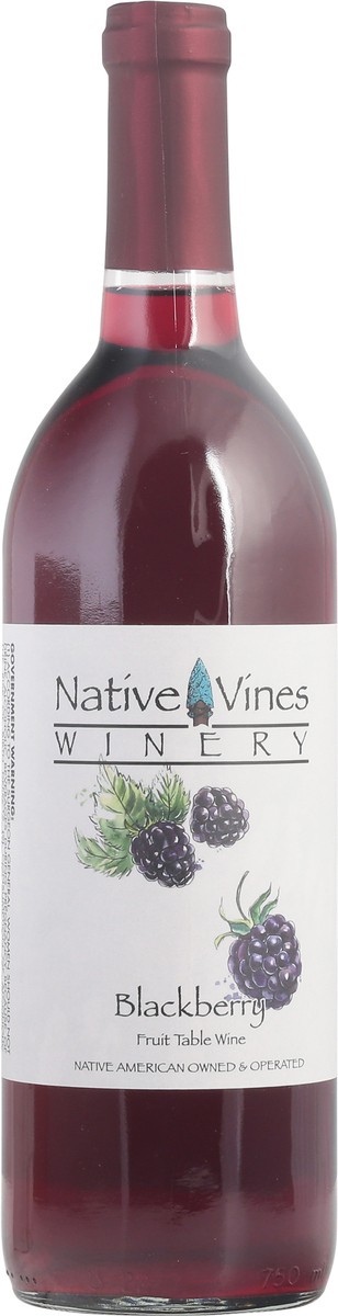 slide 8 of 11, Native Vines Winery Blackberry Fruit Table Wine 750 ml, 750 ml