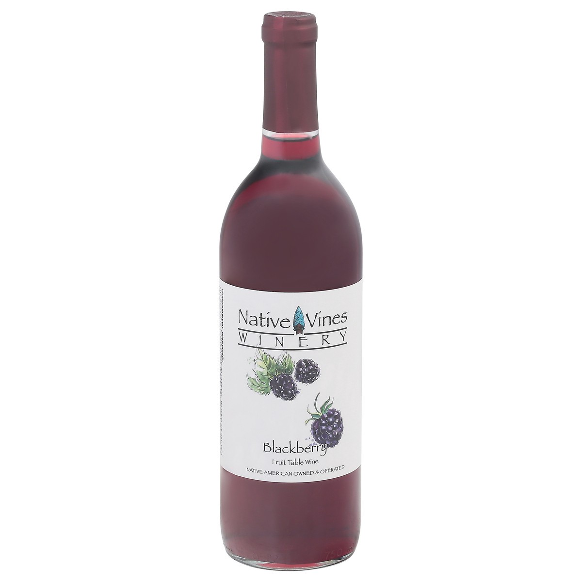 slide 9 of 11, Native Vines Winery Blackberry Fruit Table Wine 750 ml, 750 ml