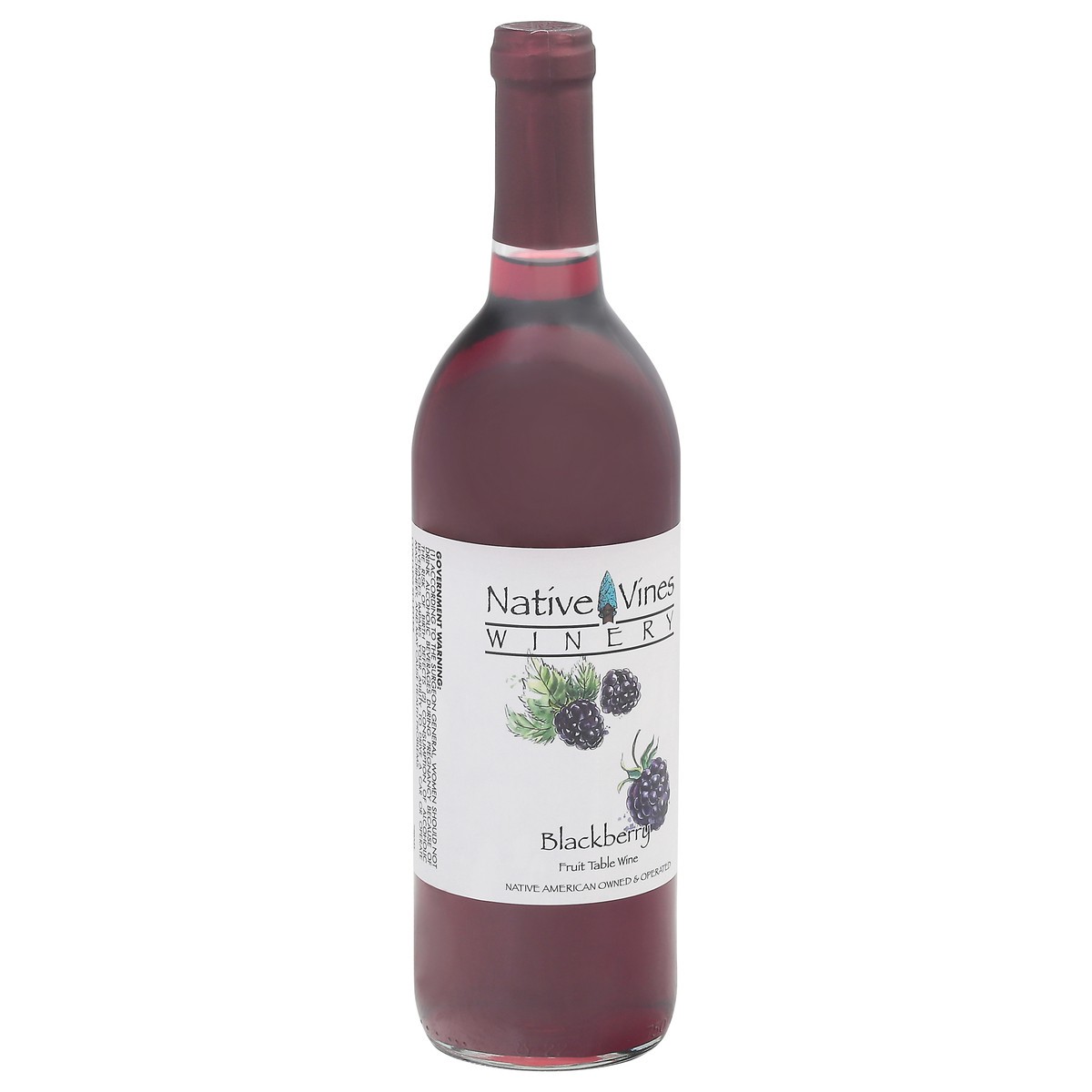 slide 4 of 11, Native Vines Winery Blackberry Fruit Table Wine 750 ml, 750 ml