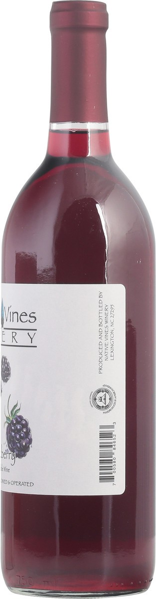 slide 3 of 11, Native Vines Winery Blackberry Fruit Table Wine 750 ml, 750 ml