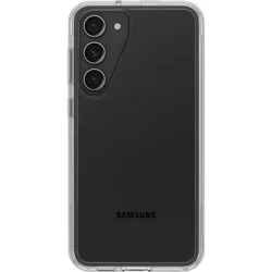 OtterBox Samsung Galaxy S23+ Symmetry Series Case - Clear: Lightweight Plastic Bump-Resistant Cover
