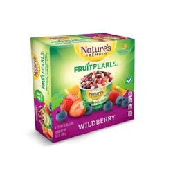 Nature's Premium Fruit Pearls 4pk Triple Berry 2.3 Oz