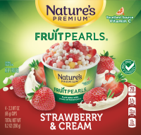 slide 4 of 20, Nature's Premium Fruit Pearls Strawberry and Cream, 9.2 oz