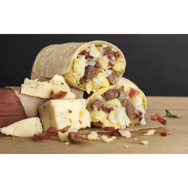 slide 4 of 7, Red's All Natural Red's Frozen Meat Lovers Breakfast Burrito - 16oz/4ct, 4 ct; 16 oz