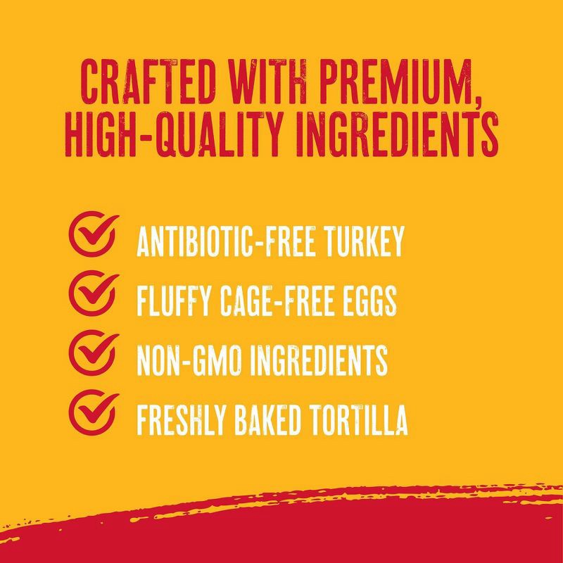 slide 6 of 15, Red's All Natural Red's Frozen Turkey Sausage Breakfast Burrito - 4oz/4ct, 4 ct; 4 oz