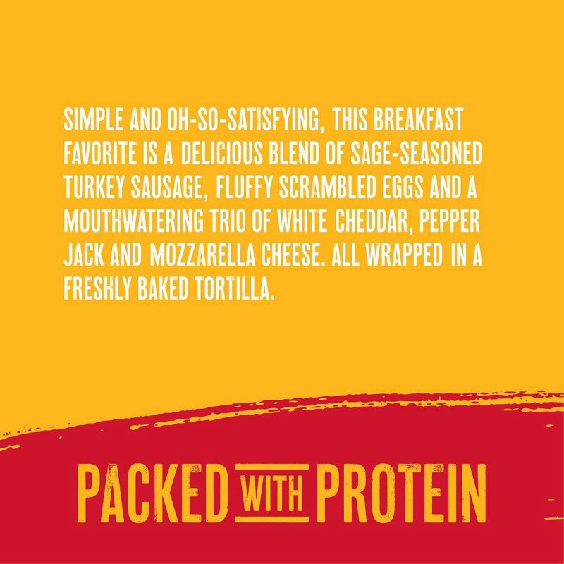 slide 7 of 15, Red's All Natural Red's Frozen Turkey Sausage Breakfast Burrito - 4oz/4ct, 4 ct; 4 oz
