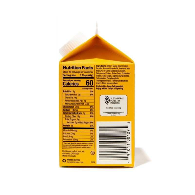 slide 3 of 9, Just Egg Plant Based Egg - 16oz, 16 oz