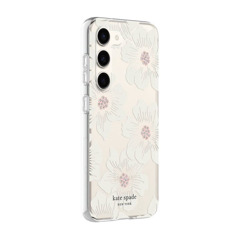 slide 4 of 6, Kate Spade New York Samsung Galaxy S23 Case - Hollyhock Floral, 1 ct