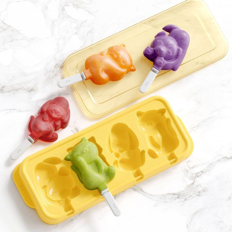 Zoku - Dog + Cat Ice Pop Molds