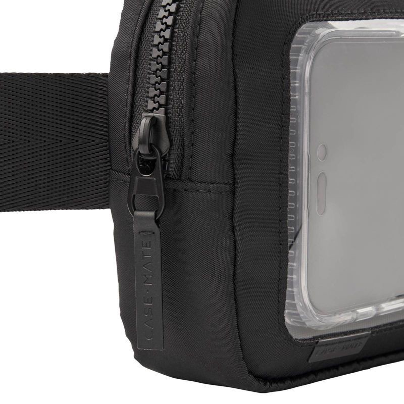 slide 4 of 8, Case-Mate Everyday Phone Belt Bag - Black, 1 ct