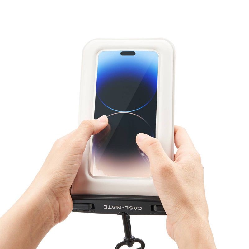 slide 4 of 6, Case-Mate Waterproof Pouch - Black: Dust & Dirt Resistant iPhone Compatible Case, 1 ct