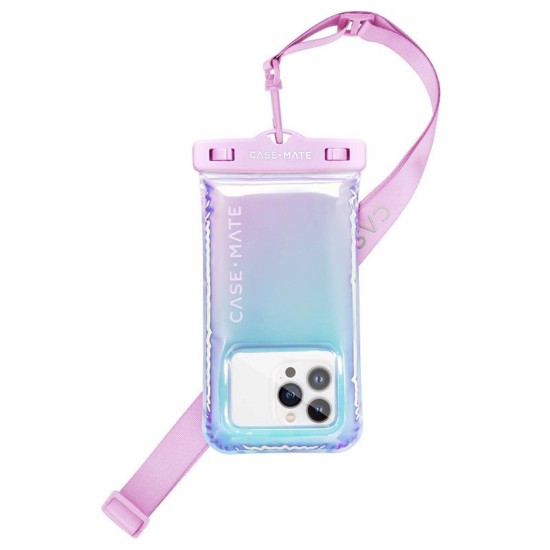 slide 1 of 6, Case-Mate Waterproof Pouch - Soap Bubble: Compatible with iPhone, Lightweight Design, 1 ct