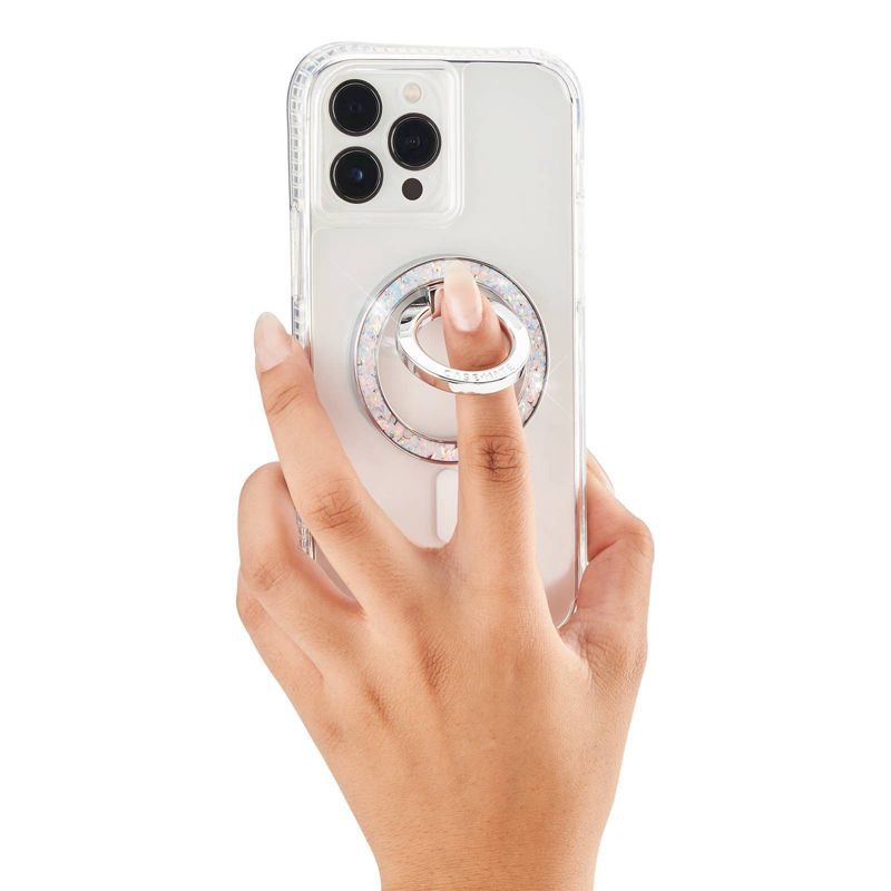 slide 3 of 12, Case-Mate Ring Stand with MagSafe - Twinkle Diamond, 1 ct