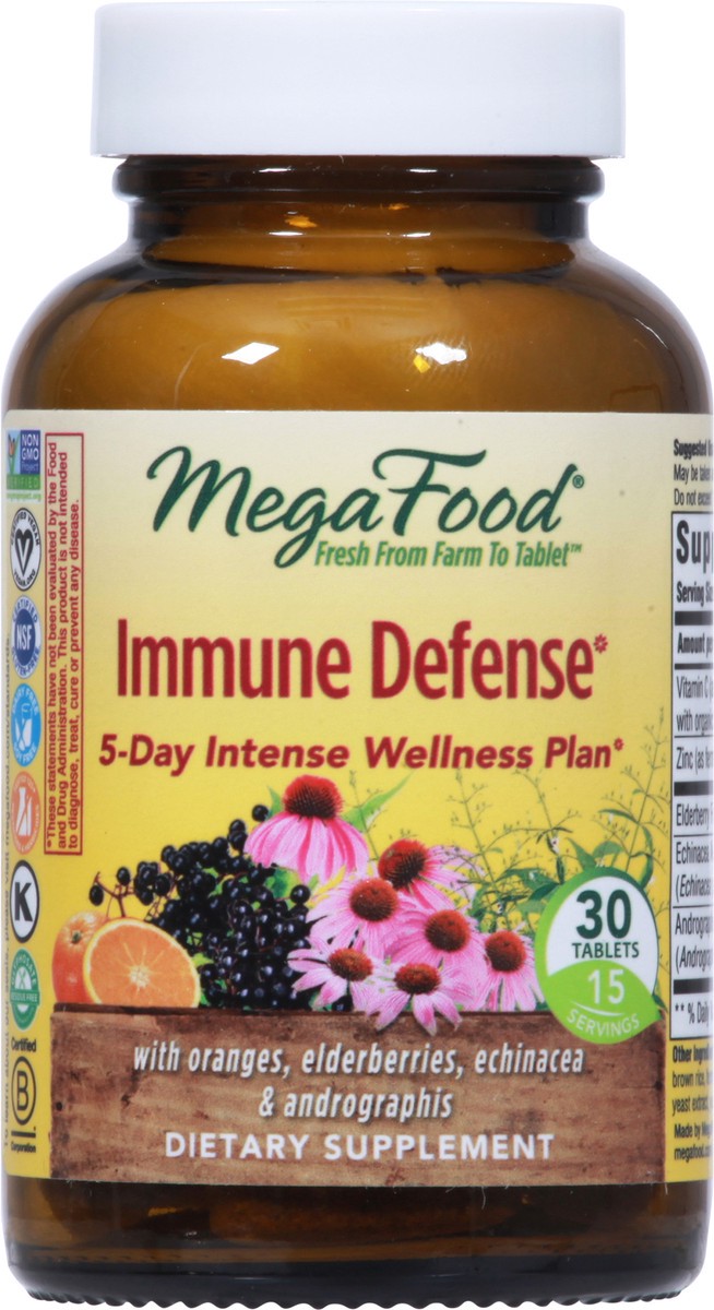 slide 6 of 9, MegaFood Immune Defense 30 Tablets, 30 ct