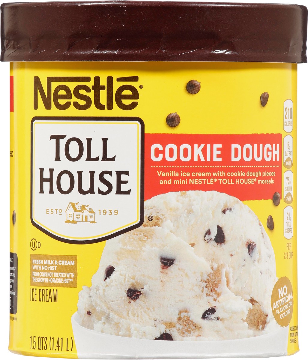 slide 9 of 9, Nestlé Toll House Cookie Dough Frozen Dairy Dessert 1.5 qt, 1.5 qt