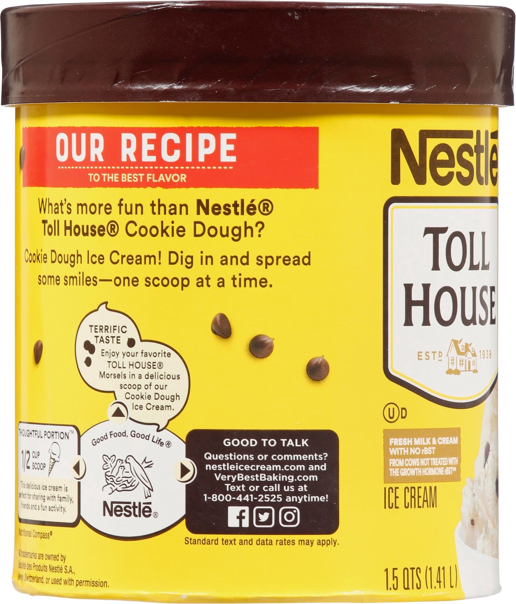 slide 3 of 9, Nestlé Toll House Cookie Dough Frozen Dairy Dessert 1.5 qt, 1.5 qt