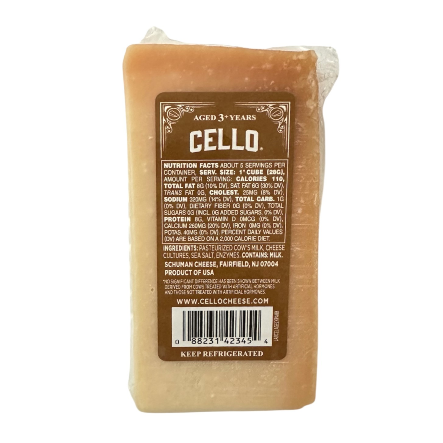 slide 2 of 2, Cello Copper Kettle Extra Aged Parmesan Wedge 5 oz, 5 oz