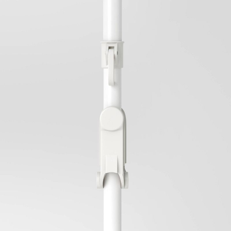 slide 3 of 5, 6.5'x5.8' Round Outdoor Patio Beach Umbrella Palm Green - Sun Squad™, 1 ct